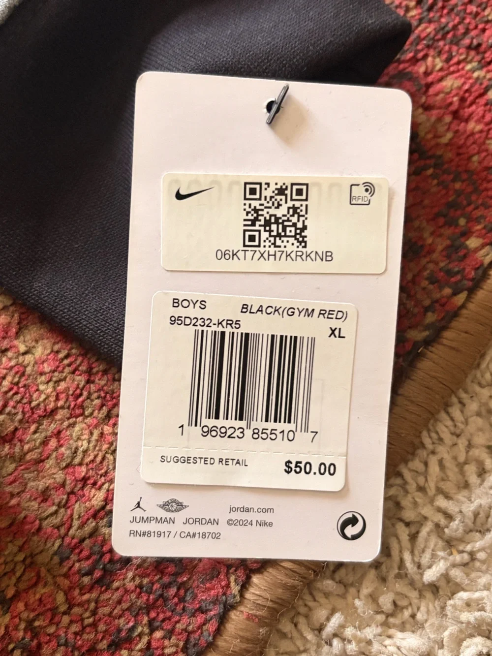 Jordan crewneck hoodie